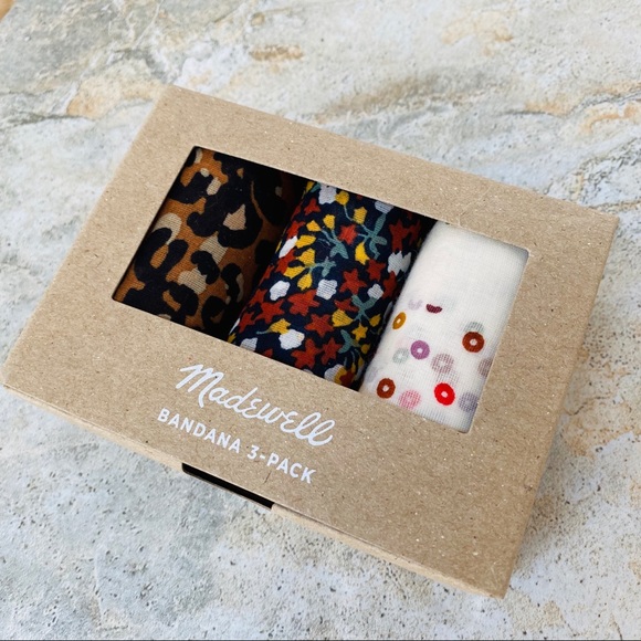 Madewell Accessories - MADEWELL 💥 ONE LEFT 💥 Bandana Three-Pack
